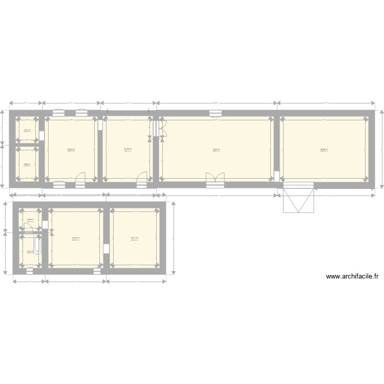 La Chaviniere origine. Plan de 0 pièce et 0 m2