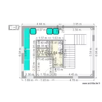 plan brut brunch interieur labo toilettes