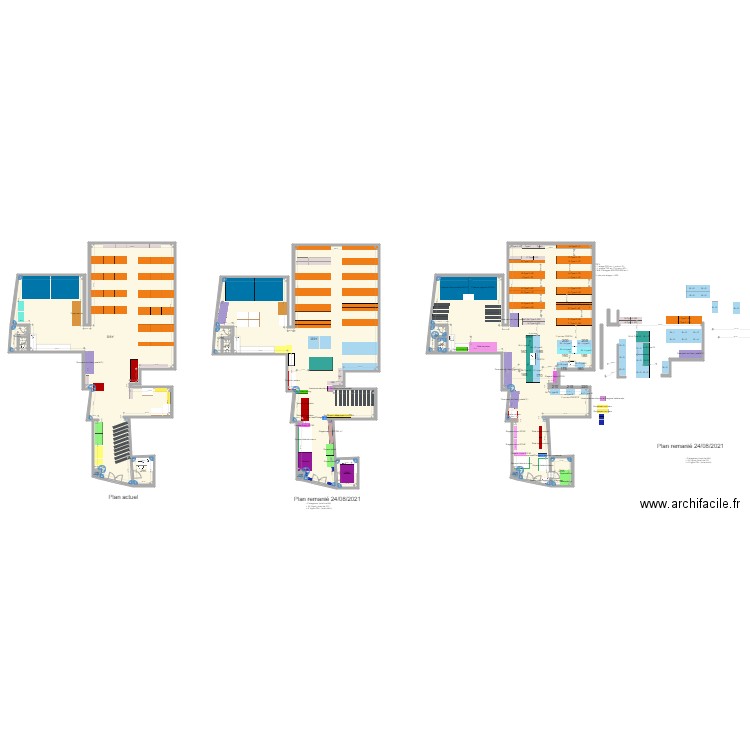 Capucins V2. Plan de 15 pièces et 717 m2