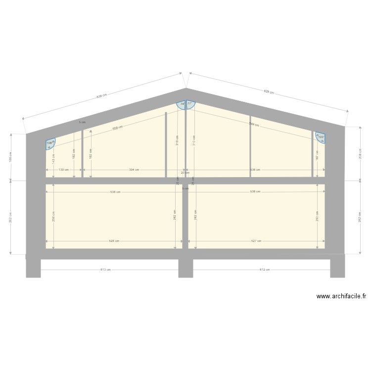 bergerie pignon 2. Plan de 0 pièce et 0 m2