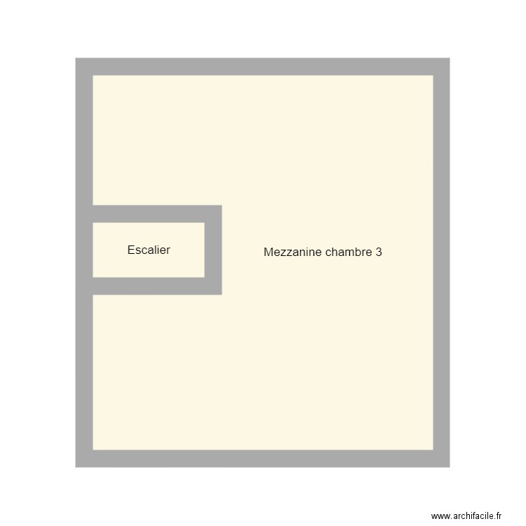 etage mezzanine TRIOLO. Plan de 0 pièce et 0 m2