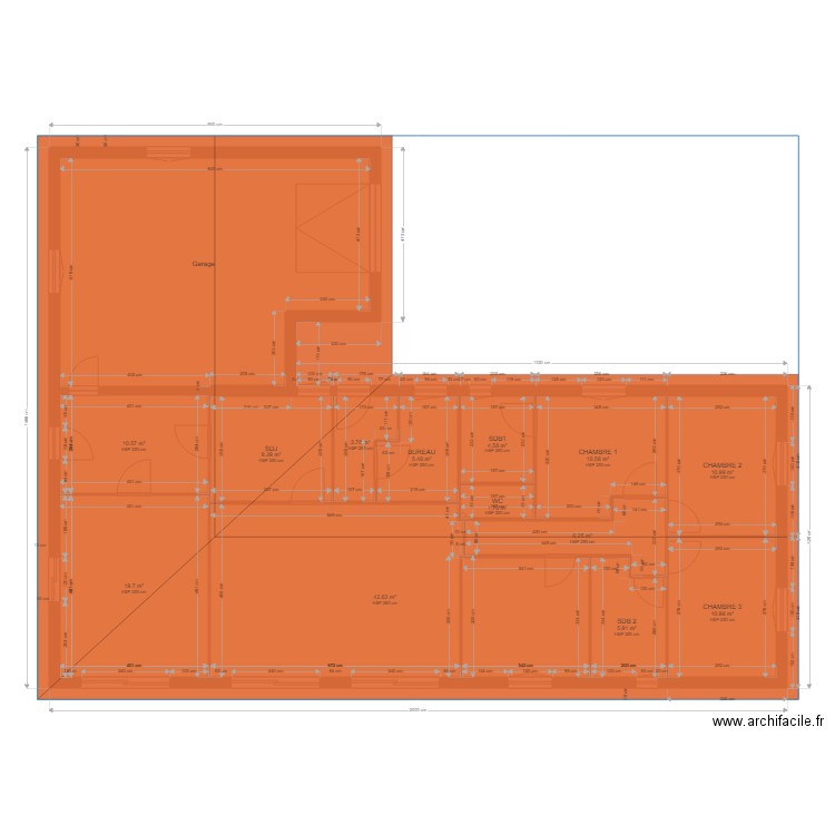 plan . Plan de 0 pièce et 0 m2