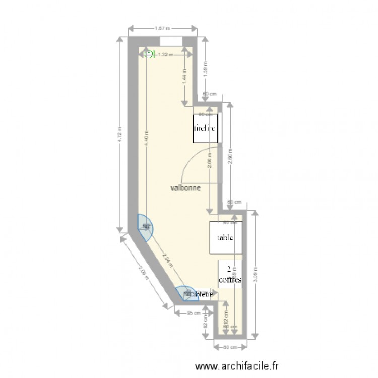 clicclac valbonne 2. Plan de 0 pièce et 0 m2