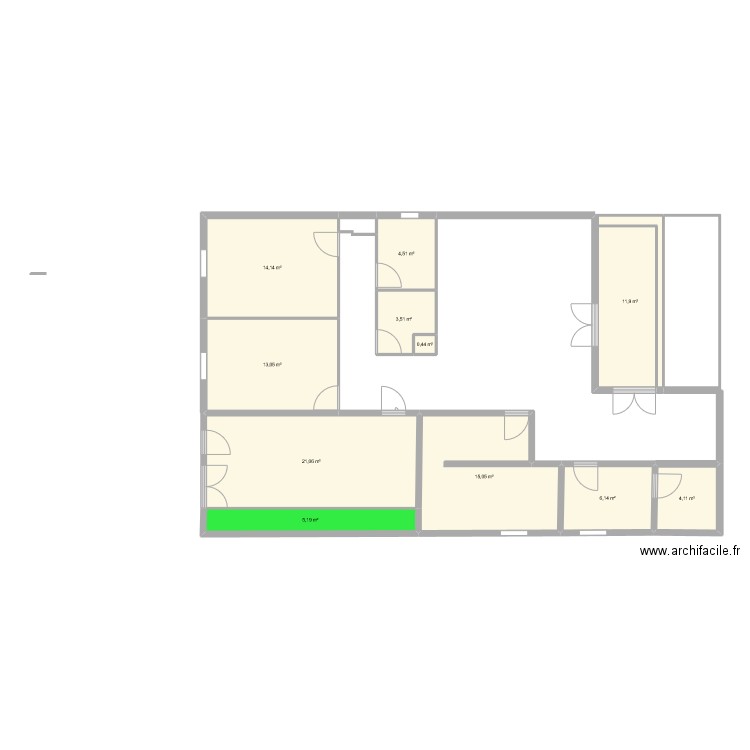 bilaly. Plan de 0 pièce et 0 m2