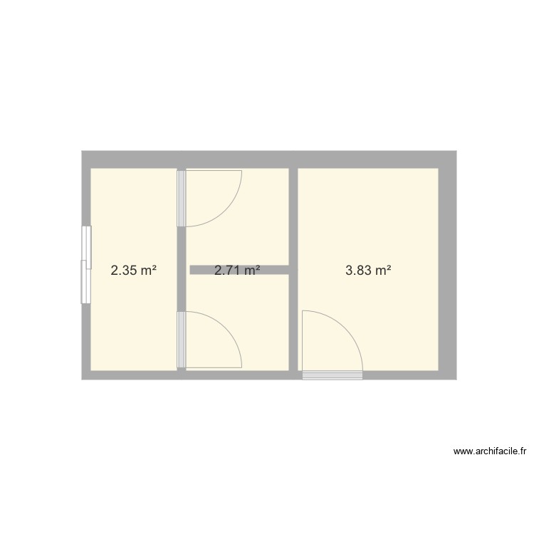 CAF2JJ. Plan de 0 pièce et 0 m2