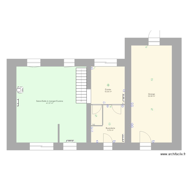 RDC Elec. Plan de 0 pièce et 0 m2