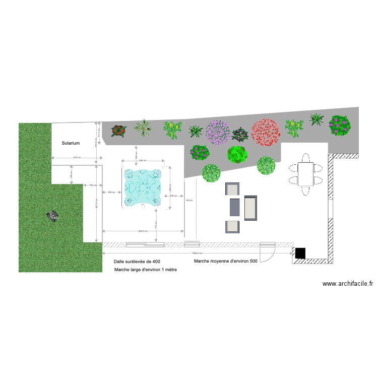 Terrasse III. Plan de 0 pièce et 0 m2