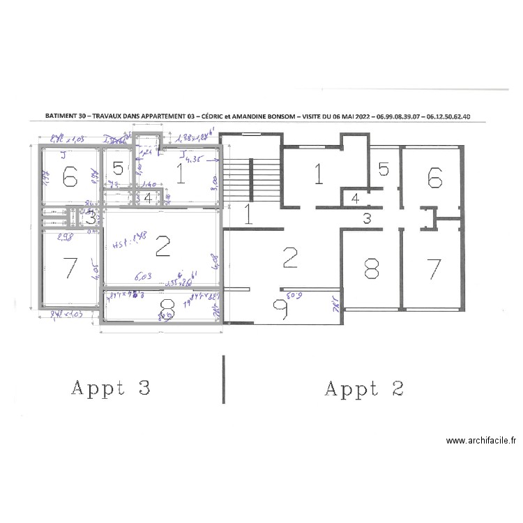 CAMP DUGOMMIER BAT 30 - APPART 03. Plan de 0 pièce et 0 m2