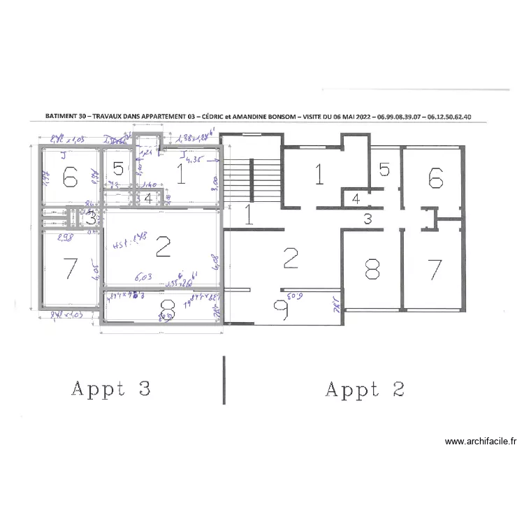CAMP DUGOMMIER BAT 30 - APPART 03. Plan de 