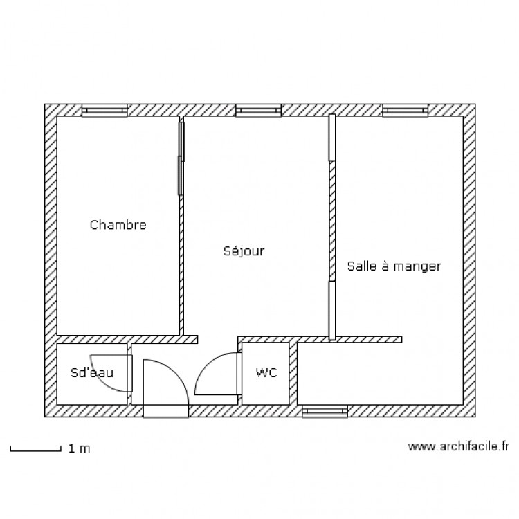 Plan. Plan de 0 pièce et 0 m2