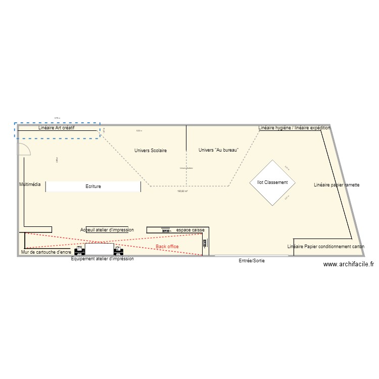 magasin Ales def. Plan de 0 pièce et 0 m2