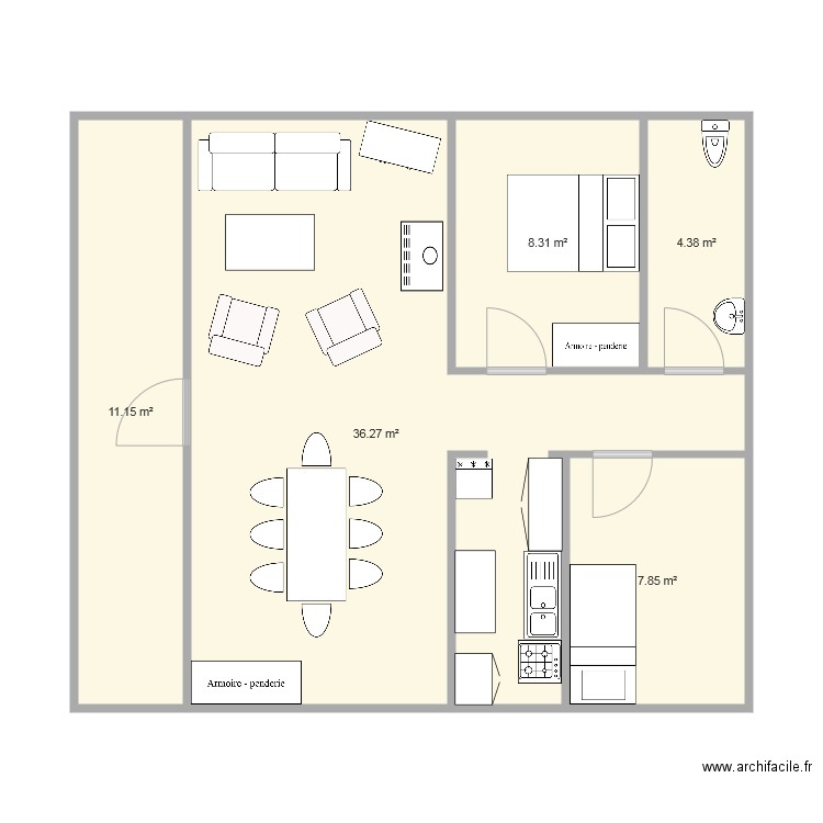 chalet. Plan de 0 pièce et 0 m2