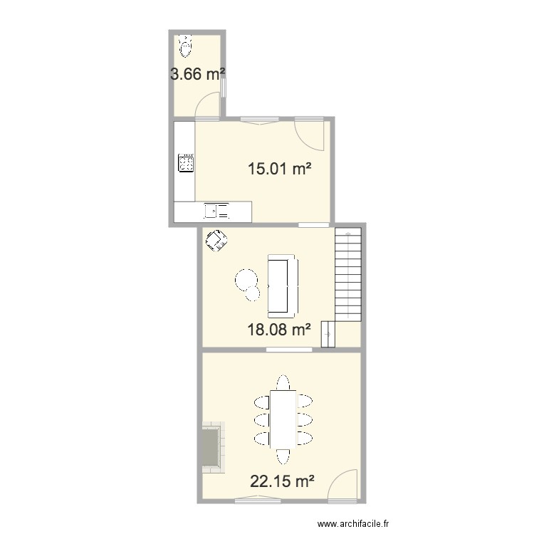 neufvilles  chemin casteau. Plan de 0 pièce et 0 m2