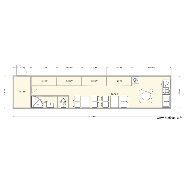 BUS 02. Plan de 0 pièce et 0 m2