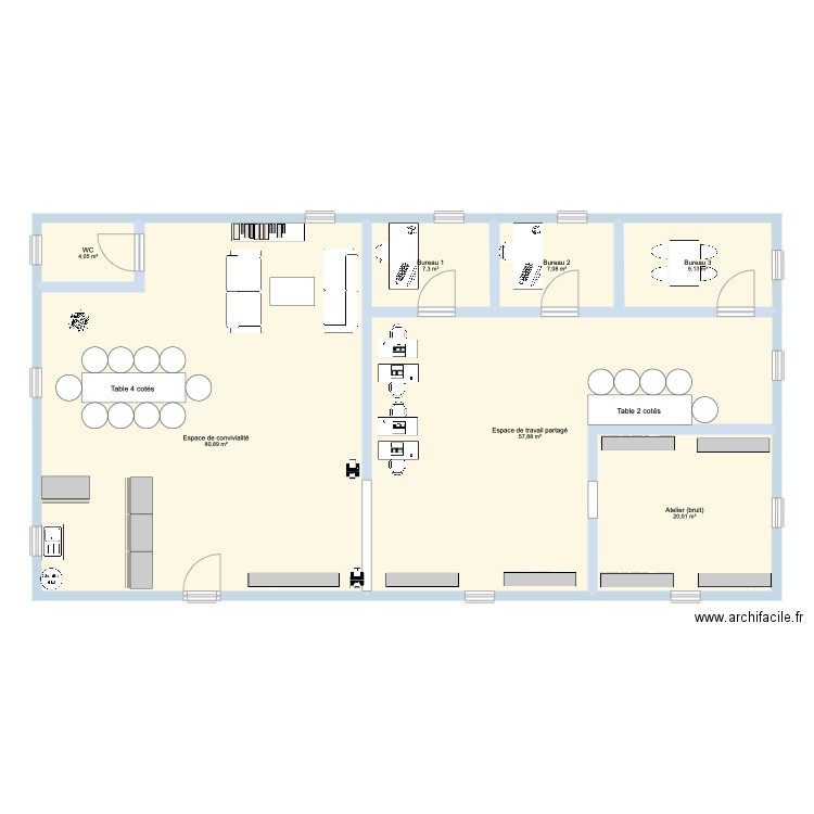 Maison des C. Plan de 0 pièce et 0 m2