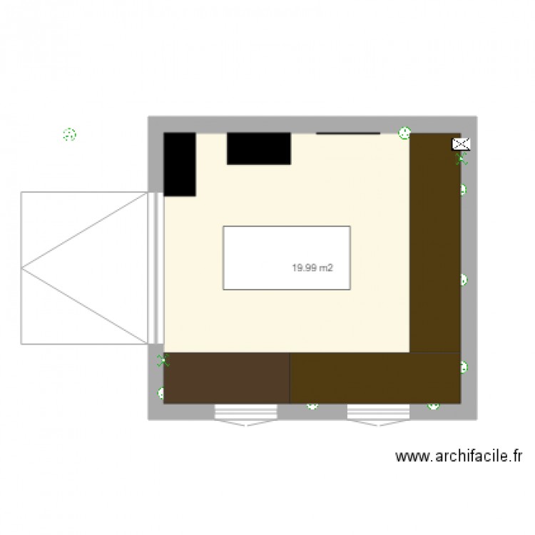 atelier. Plan de 0 pièce et 0 m2