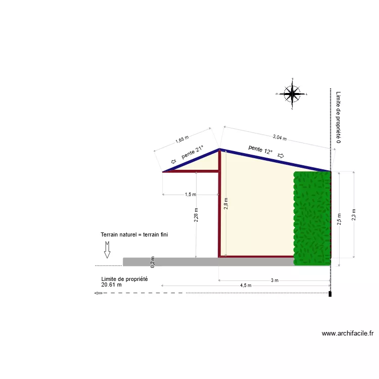PCMI 3 PLAN DE COUPE . Plan de 