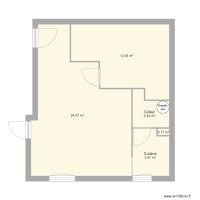 Plan appartement eaunes