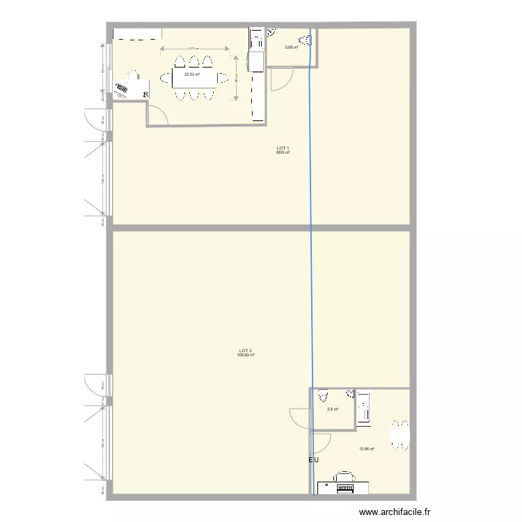 CARTIER V6. Plan de 