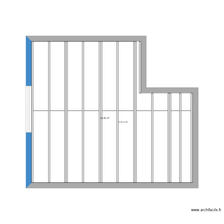 etage salon. Plan de 0 pièce et 0 m2