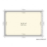 t Plan de maison