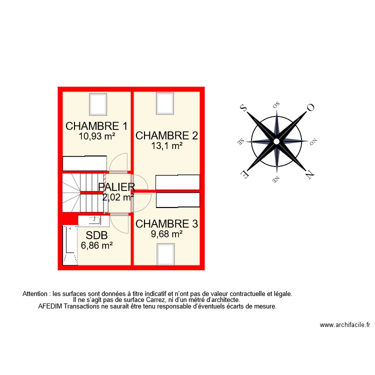 BI 8143 ETAGE. Plan de 0 pièce et 0 m2