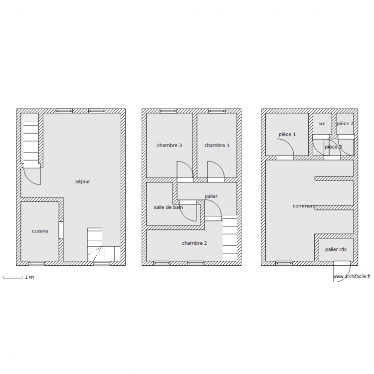 damota. Plan de 0 pièce et 0 m2