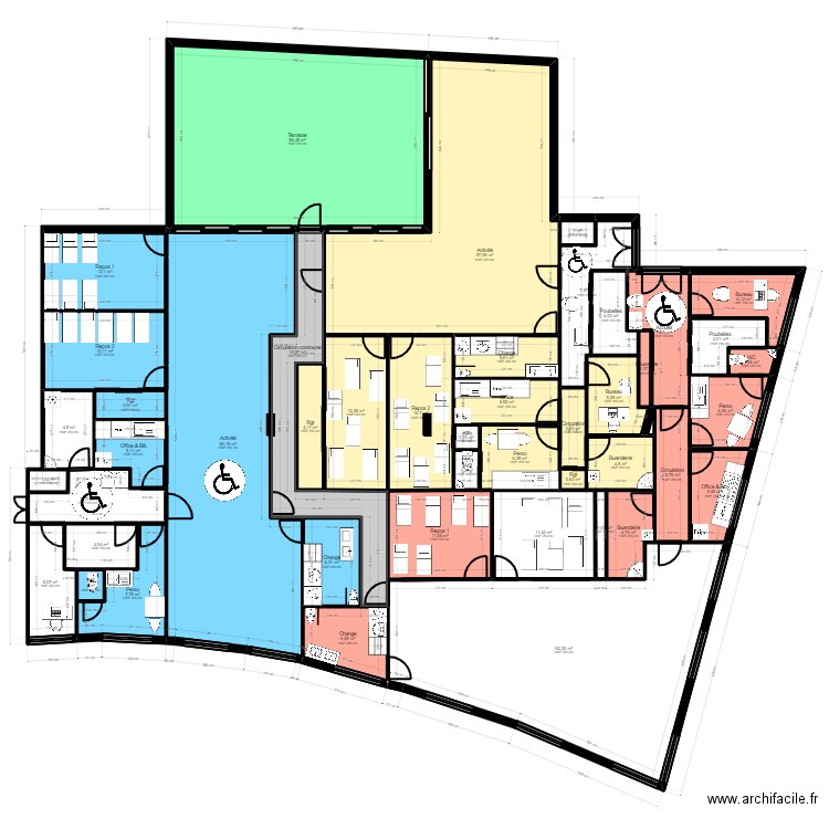 93SD1-8M projet V3. Plan de 0 pièce et 0 m2