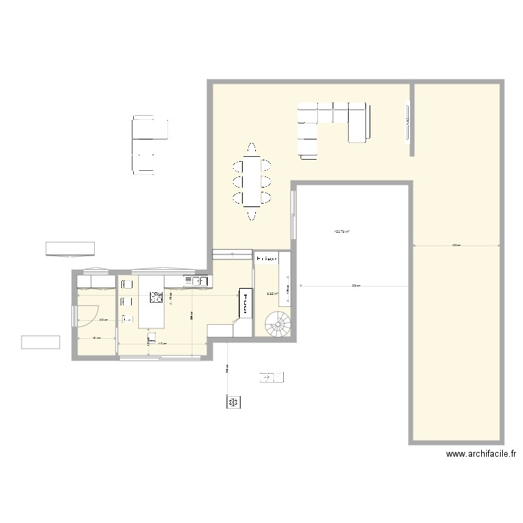 Le brusc esquisse 2. Plan de 0 pièce et 0 m2