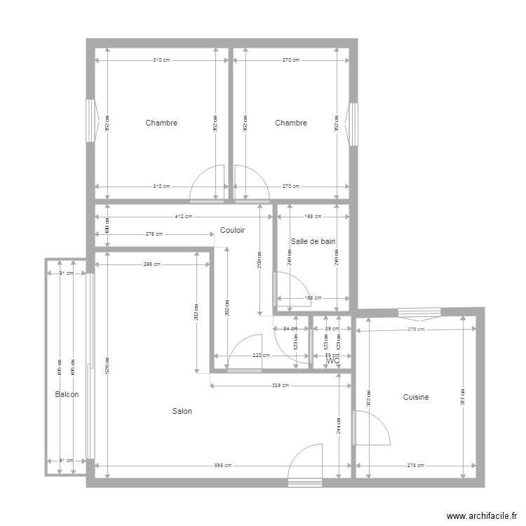 PIGNOL Christianne. Plan de 0 pièce et 0 m2