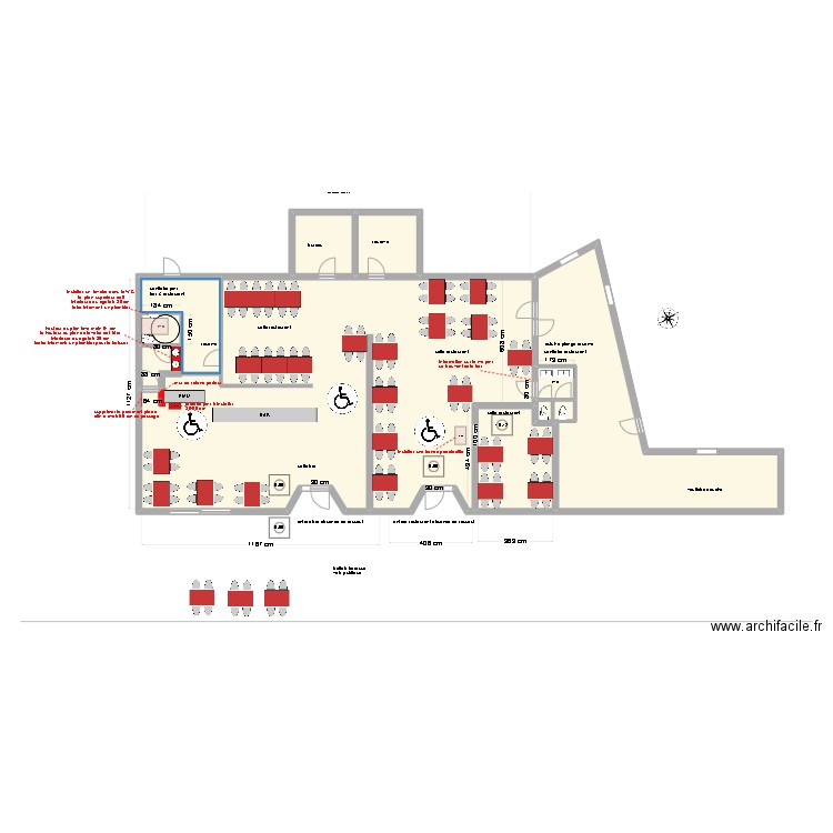 LE JARDIN DE NOIRMOUTIER travaux. Plan de 9 pièces et 290 m2