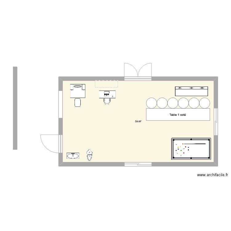 amouna. Plan de 0 pièce et 0 m2