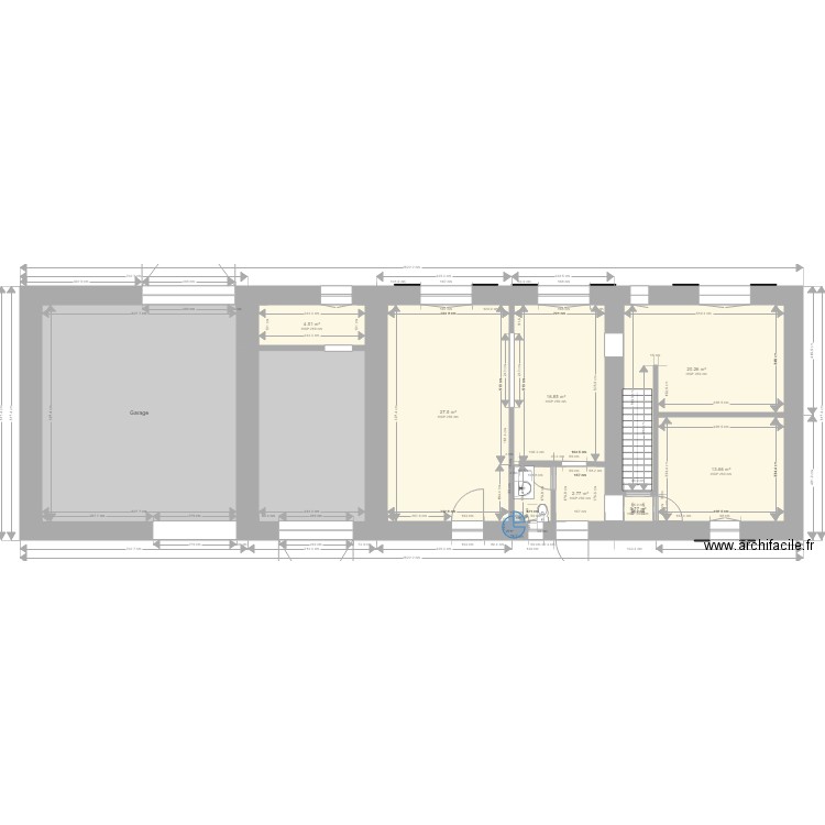 maison . Plan de 0 pièce et 0 m2