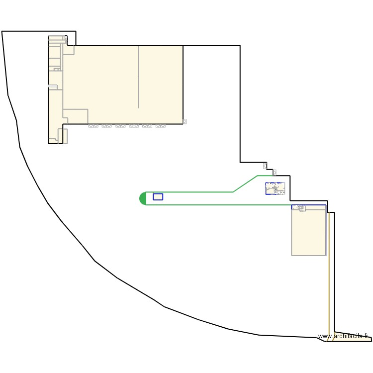 Plan parc Vectorys. Plan de 32 pièces et 1203 m2