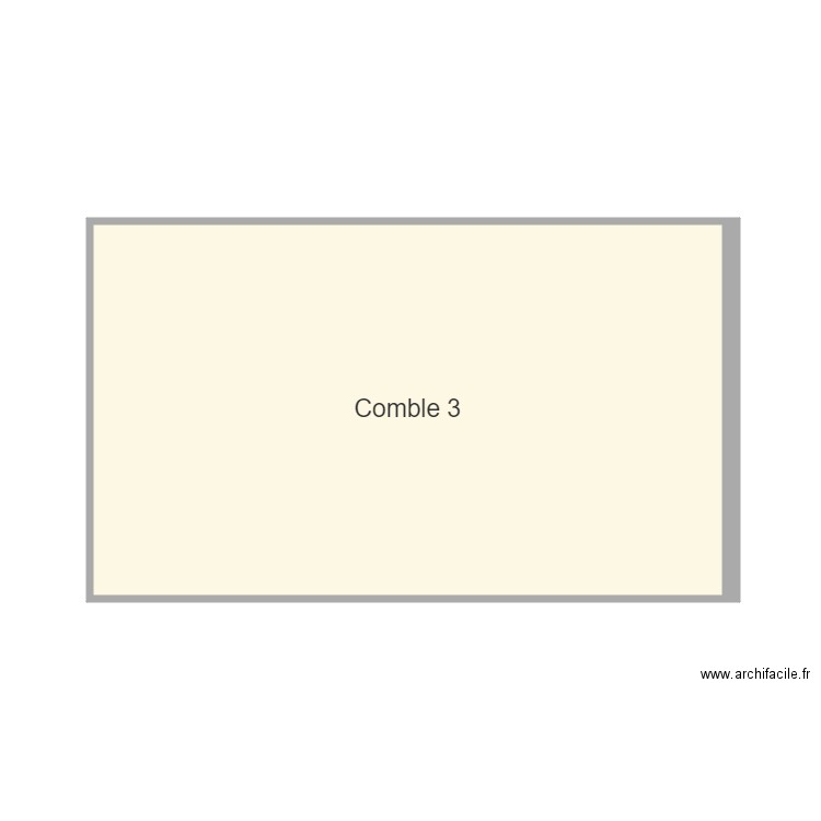 porte comble. Plan de 0 pièce et 0 m2