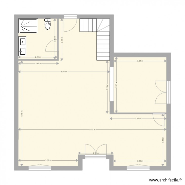 CHUTAUX DREUX. Plan de 0 pièce et 0 m2