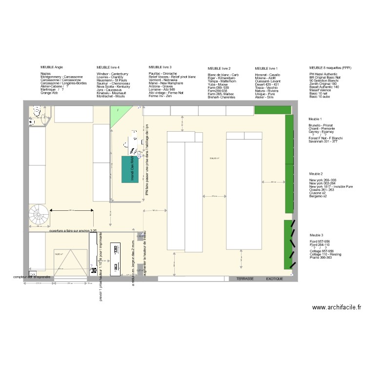 implantation ls 2021. Plan de 0 pièce et 0 m2