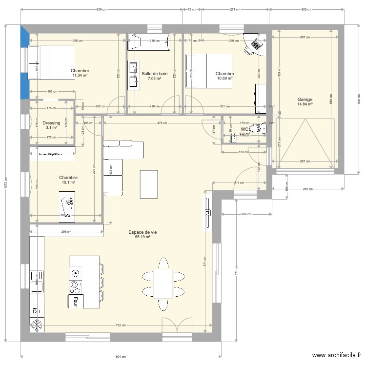 BARRACO 1. Plan de 0 pièce et 0 m2