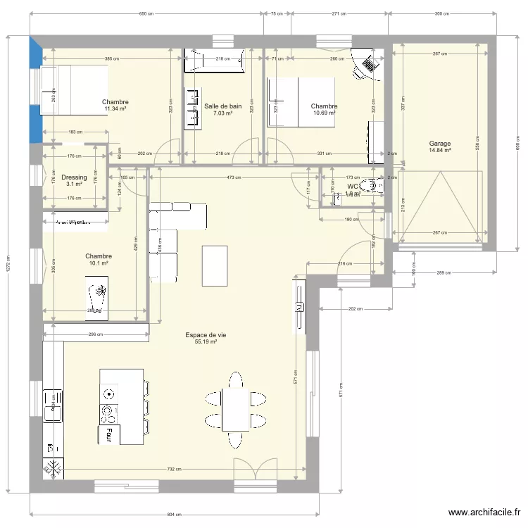 BARRACO 1. Plan de BARRACO 1. Plan de