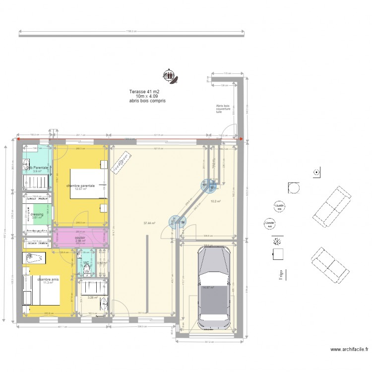 Maison Herbert Chauvigny 41116 21h00 avec info archi. Plan de 0 pièce et 0 m2