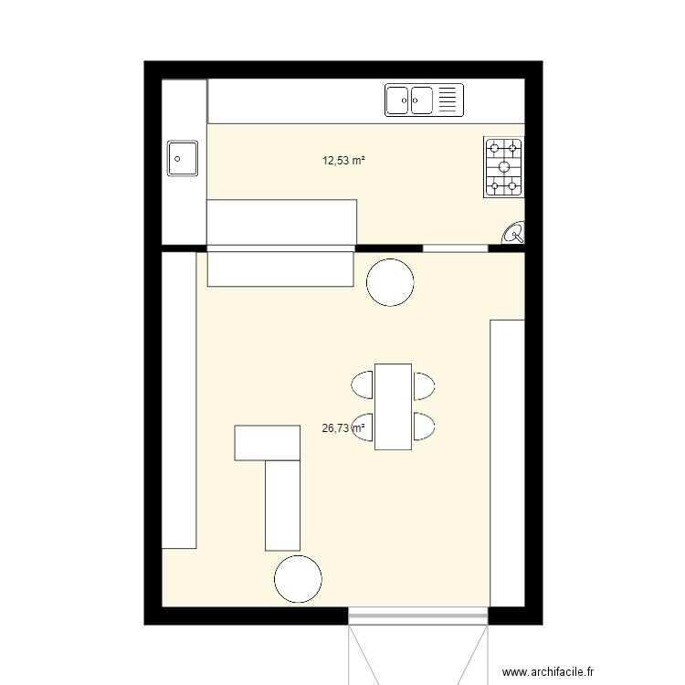 labo et magasin. Plan de 0 pièce et 0 m2