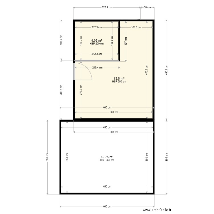 plan des pieces de la maison . Plan de 0 pièce et 0 m2