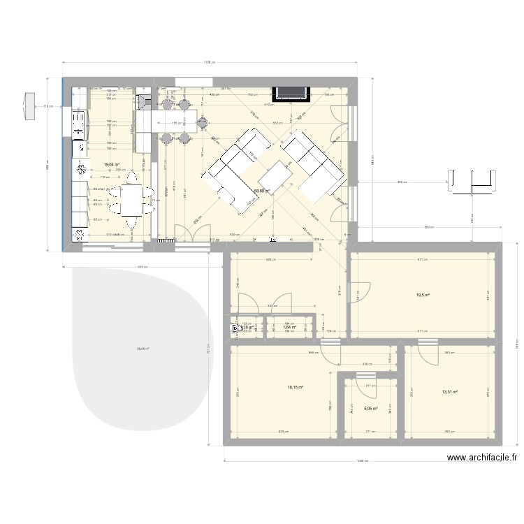 Marcy decembre v 8 quater. Plan de 0 pièce et 0 m2