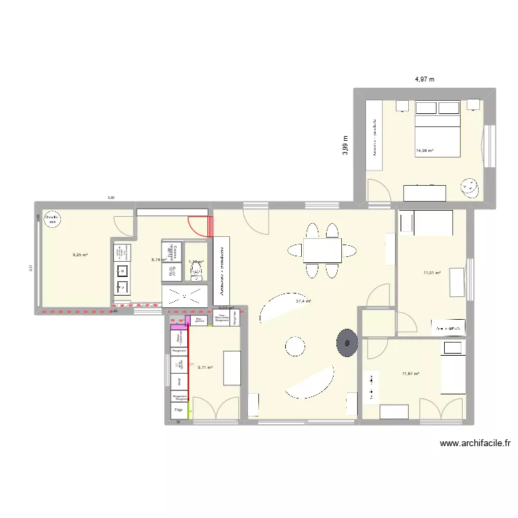 21/04 ESSAI NORD essai 1. Plan de 