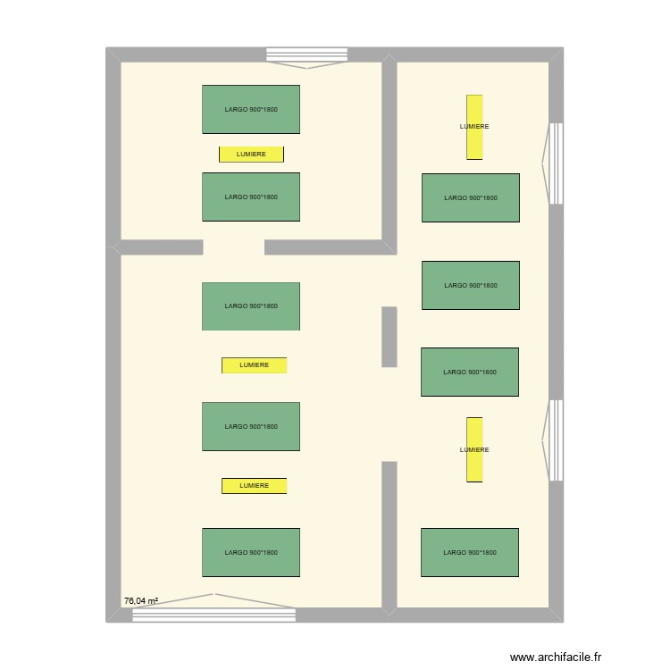 REFECTOIRE - FOYER MARQUISE - APPRENTIS AUTEUIL. Plan de 0 pièce et 0 m2