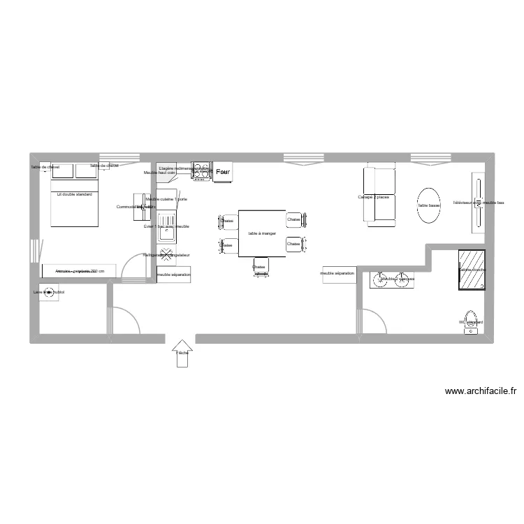 Etage n°1. Plan de Etage n°1. Plan de