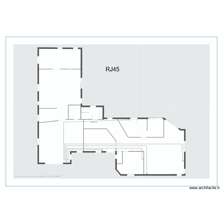 RESEAU RJ 45. Plan de 