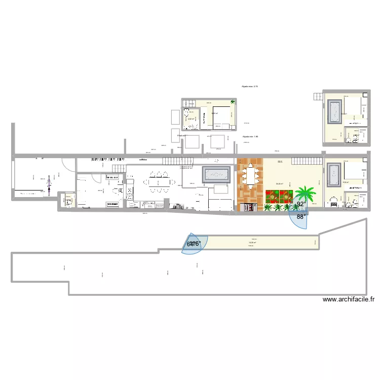 Llibertat idee duplex fonaments. Plan de 