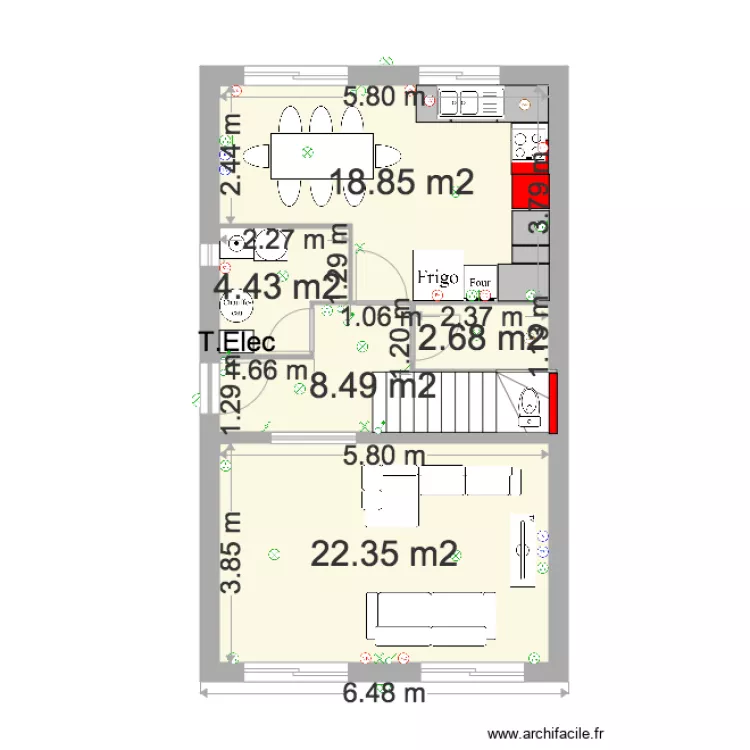Oznur RDCH AMENAG&Eacute; 081015. Plan de 
