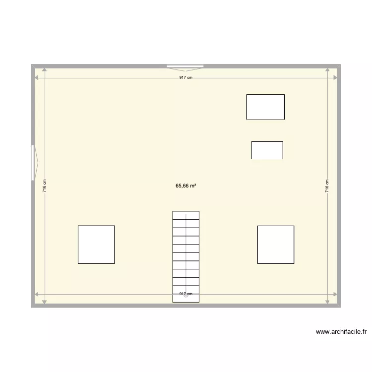 Velux Combles . Plan de 